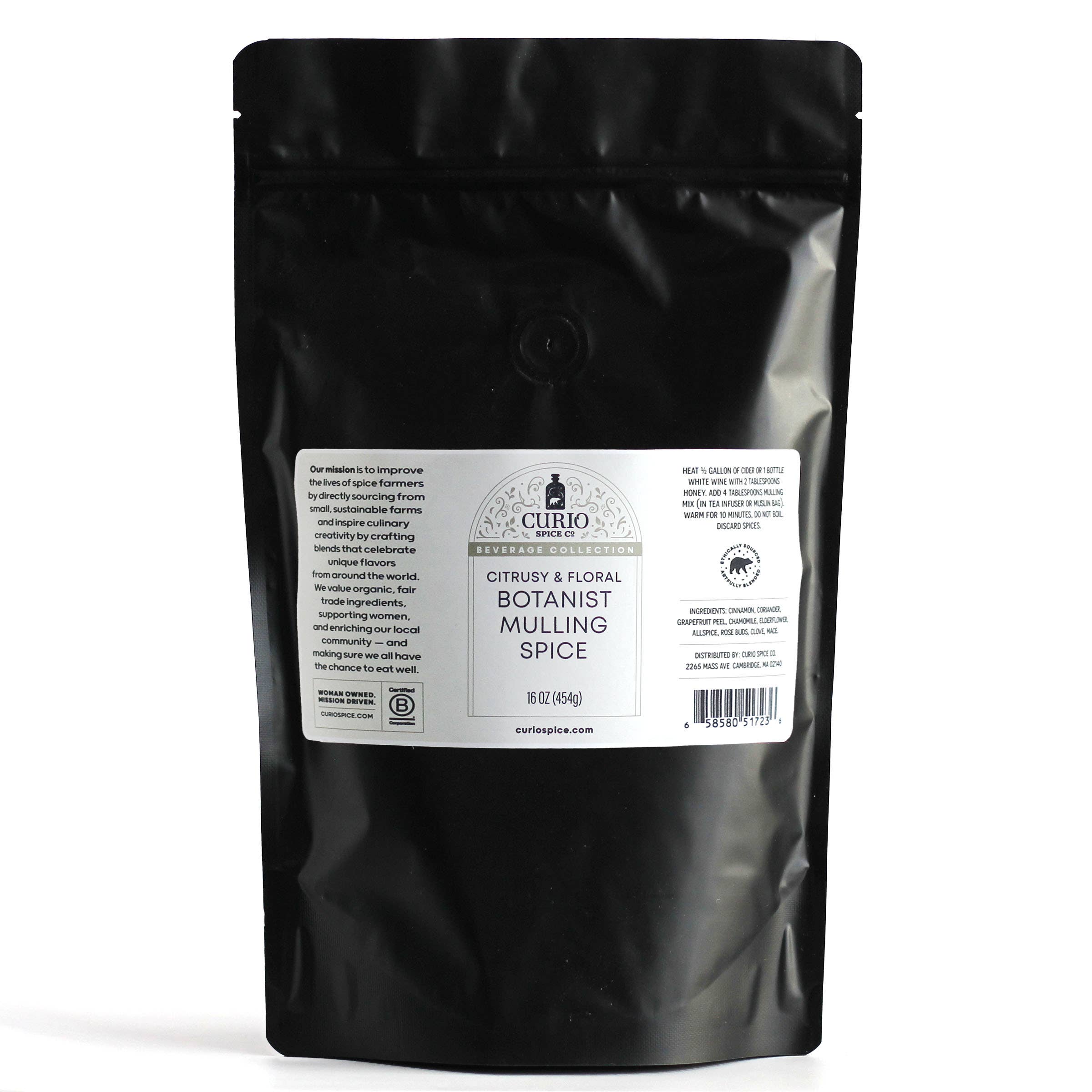 Curio Botanist Mulling Kit Bulk Bag (16 oz) - 6 Pack Case