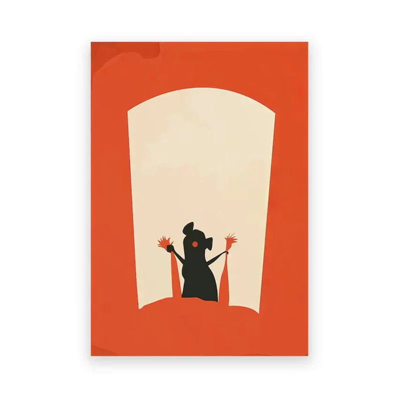 DecorBites™ Ratatouille Cartoon Art Print for Kitchen Decor