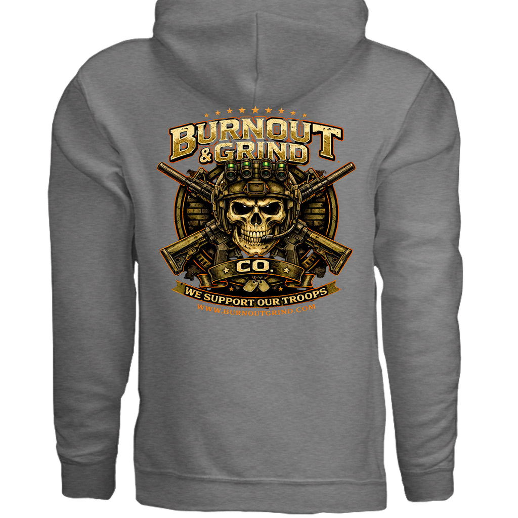 Gunmetal Heather - SS4500 - BACK