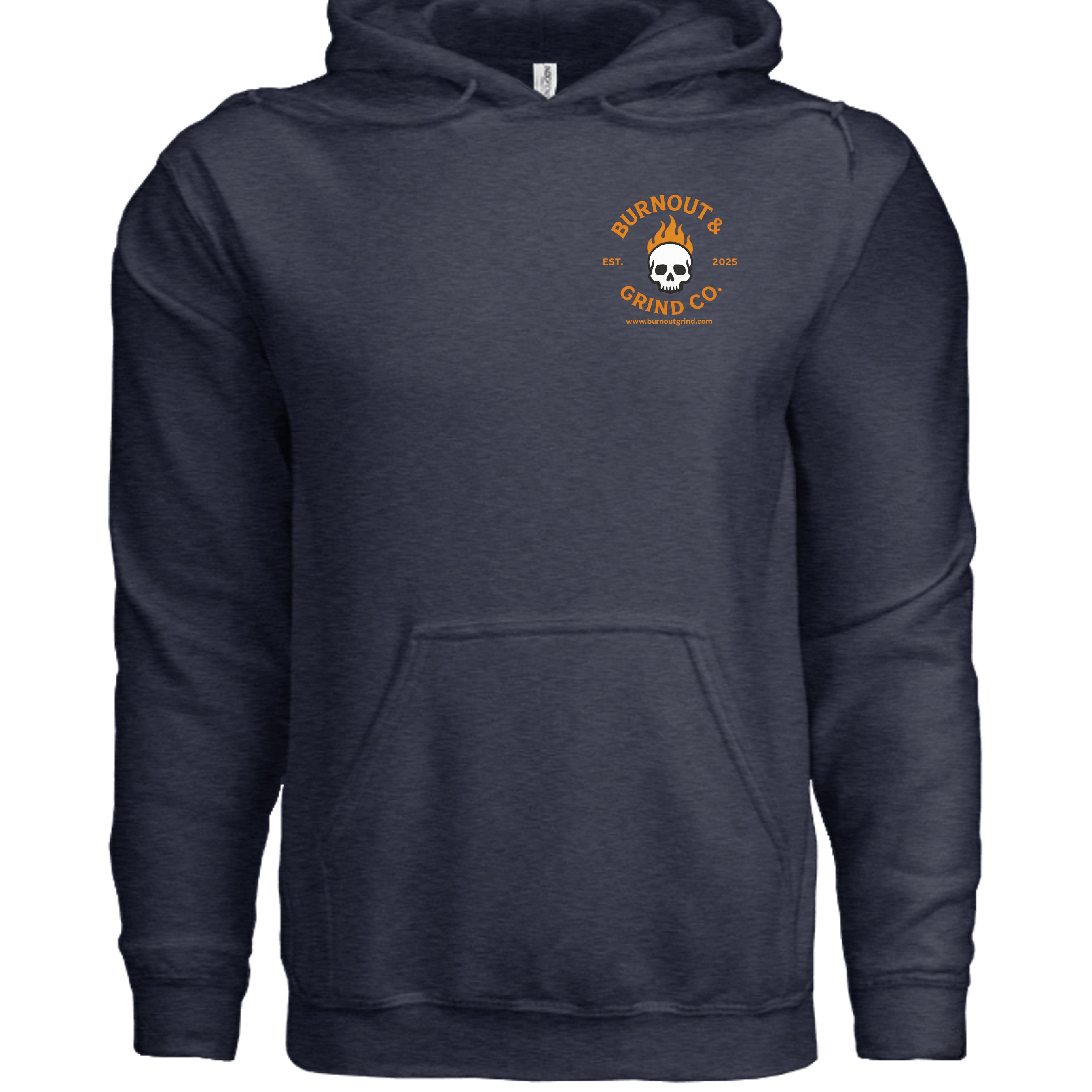 Classic Navy Heather - SS4500 - FRONT