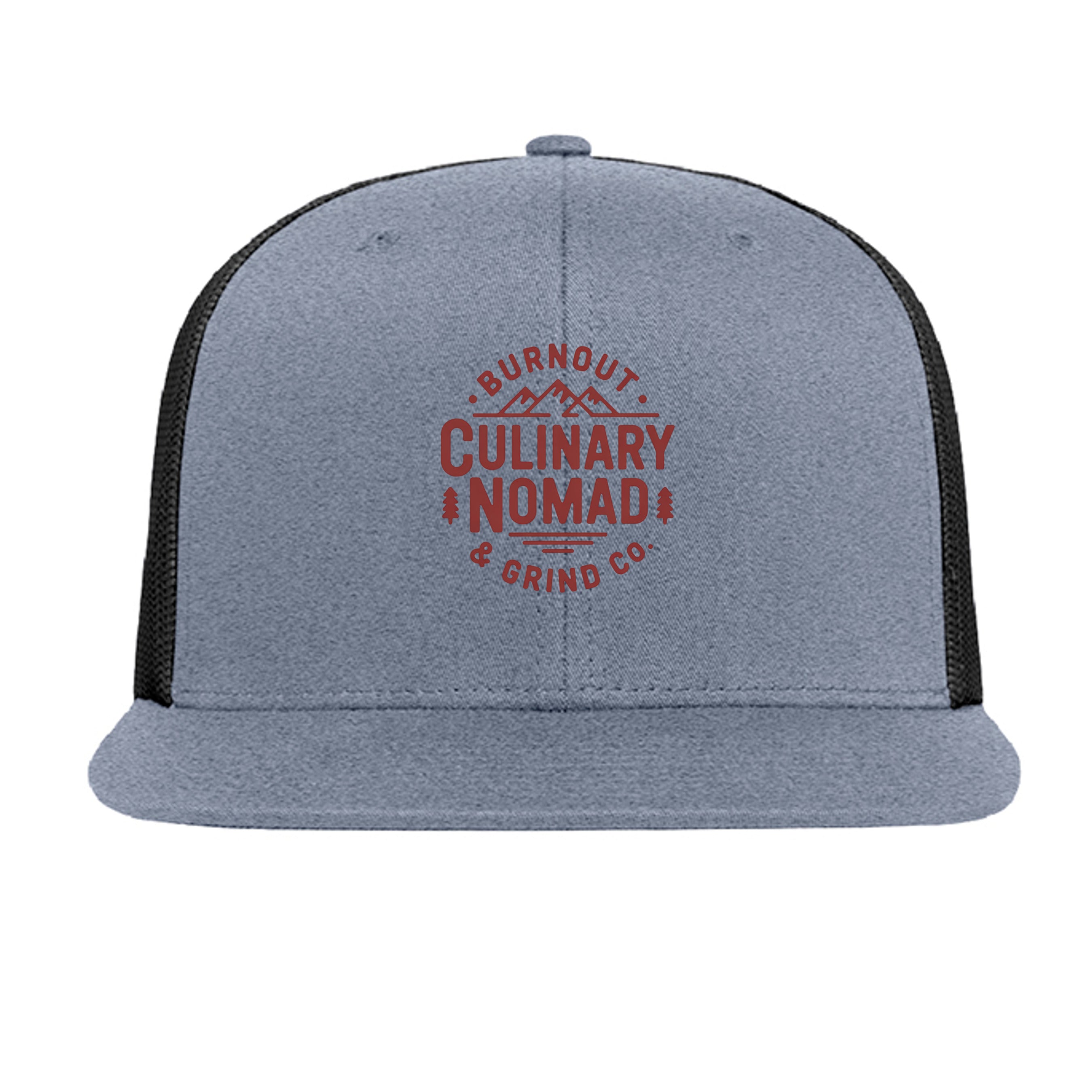 Heather Grey/ Black - 6609 - FRONT