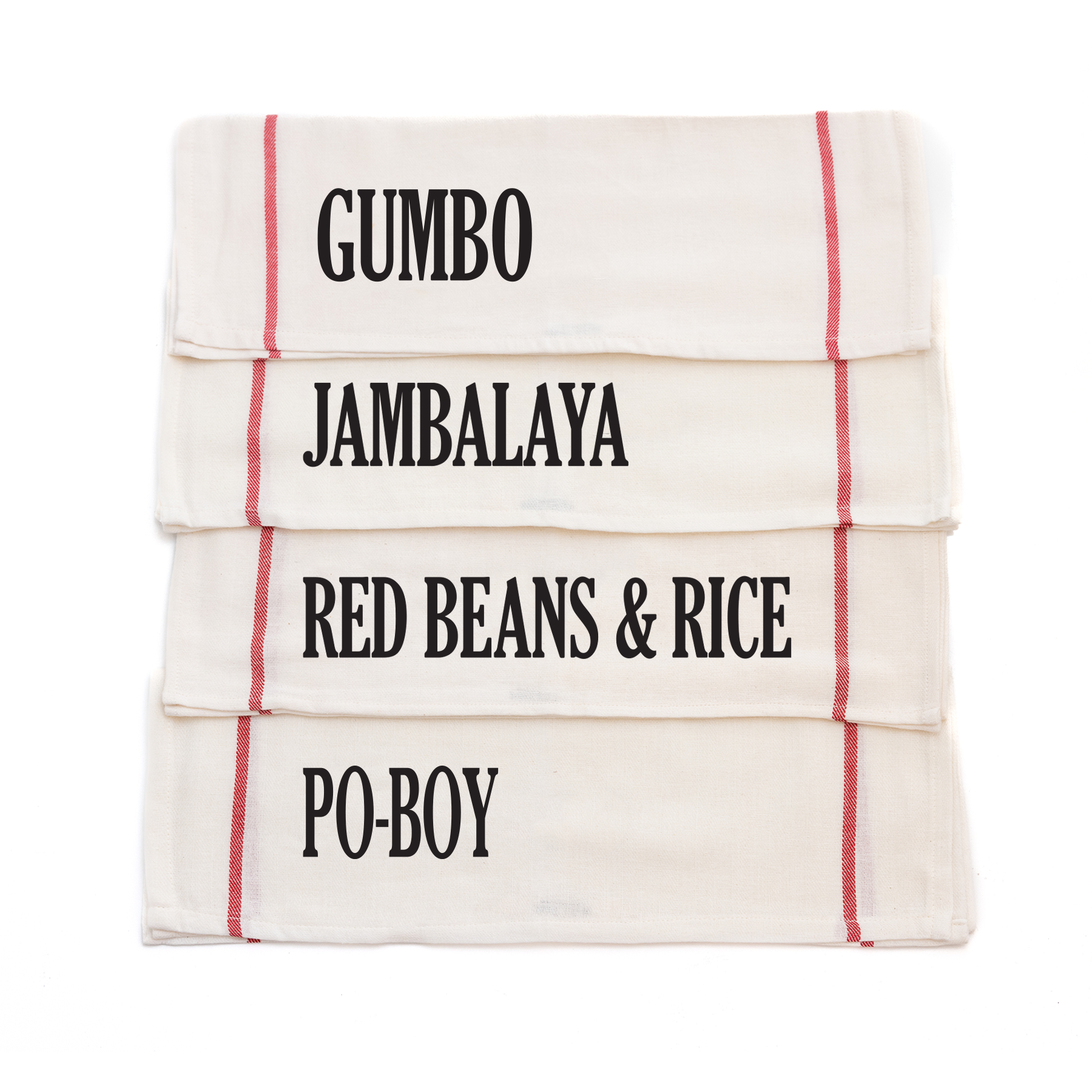 NOLA Dishes Kitchen Towels