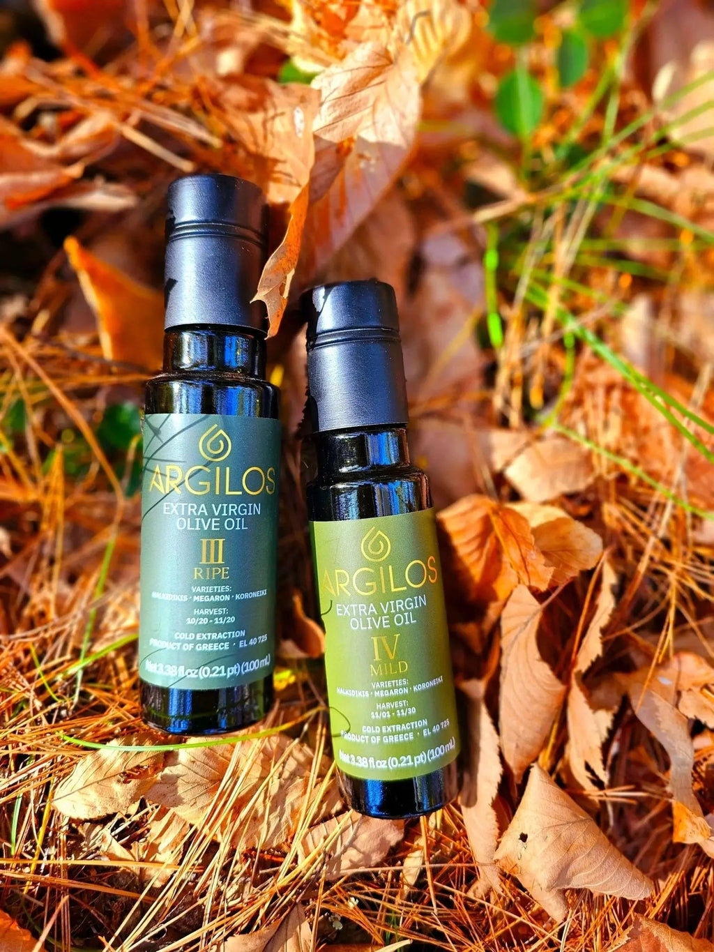 ARGILOS Greek Extra Virgin Olive Oil Tasting Bundle