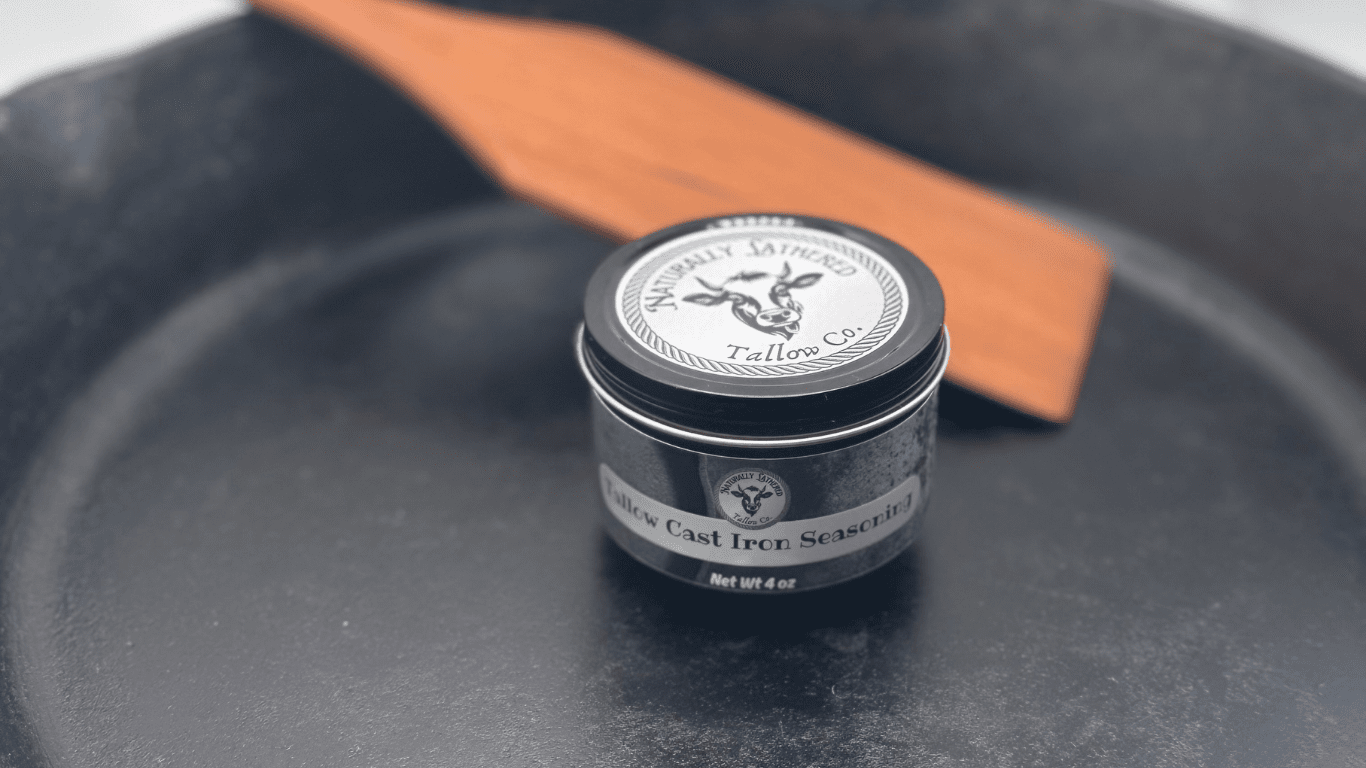 Tallow Cast Iron Seasoning