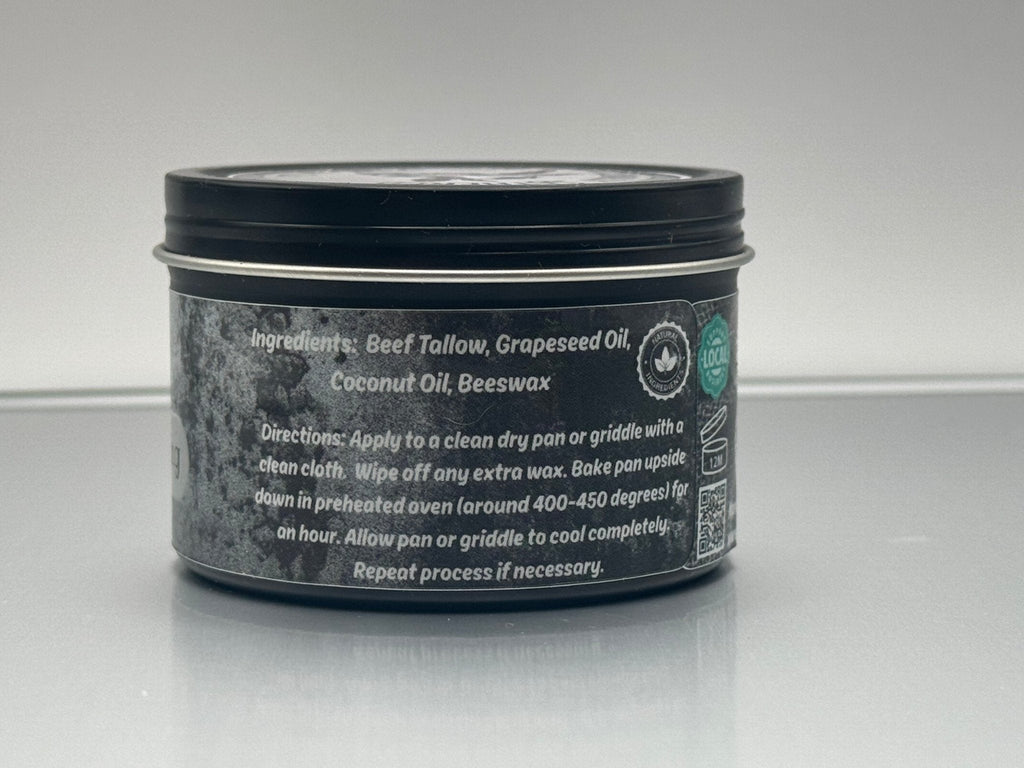 Tallow Cast Iron Seasoning
